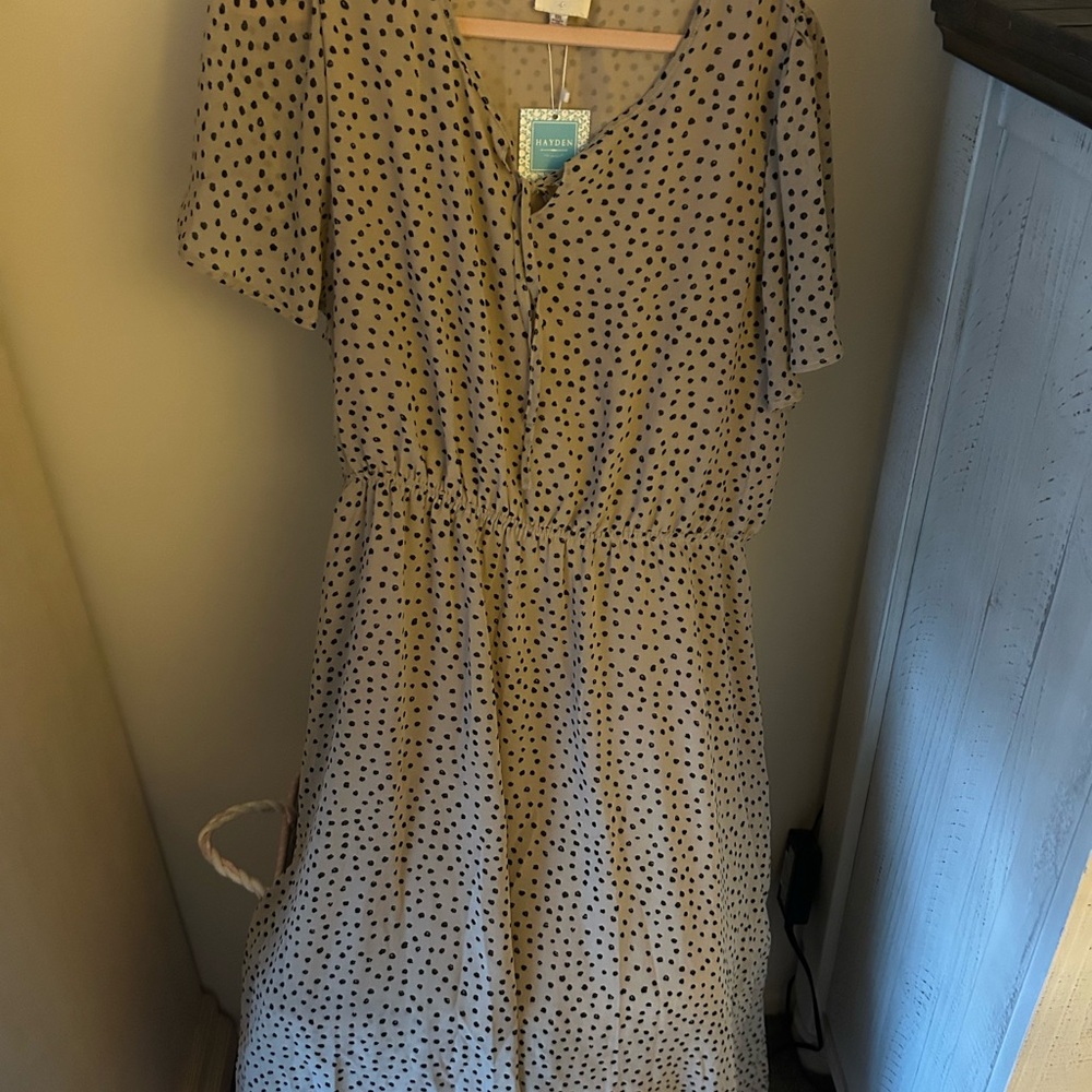 Hayden Los Angeles Women’s Polka Dot Midi Dress